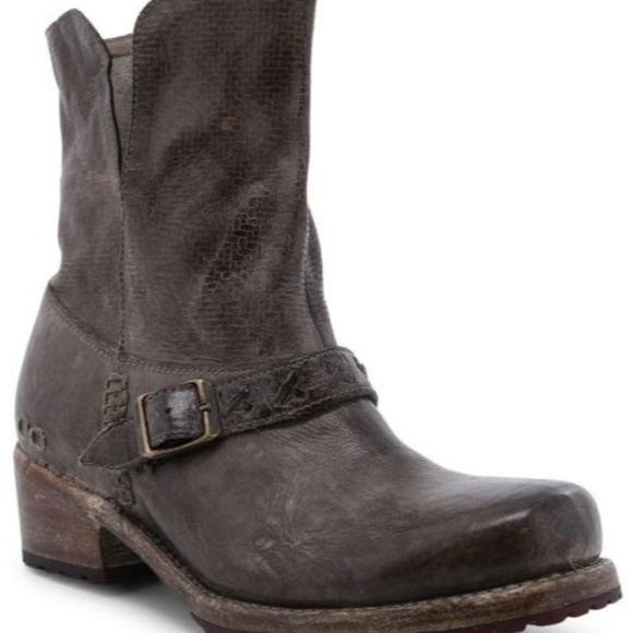 Bed Stu Shoes - Bed Stu Shaela Taupe Dip Dye Tremolo Wash